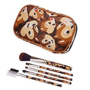 Disney Chip and Dale Makeup Bag and Brushes